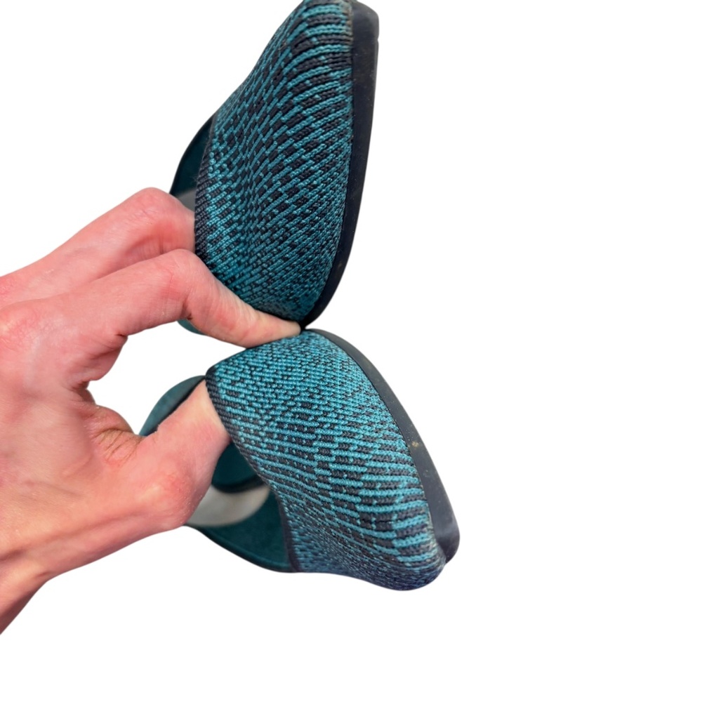 Rothy’s Spruce Python The Point Flags Rare 8.5 - image 5